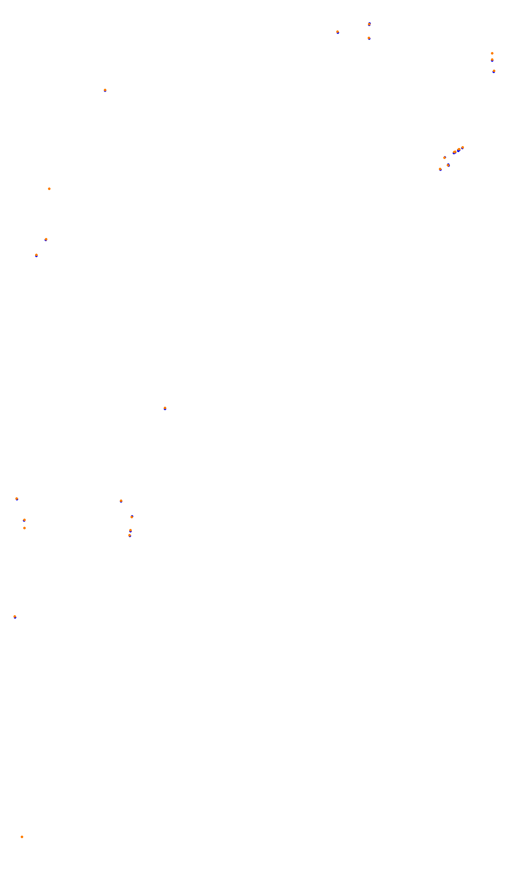 Monza collisions