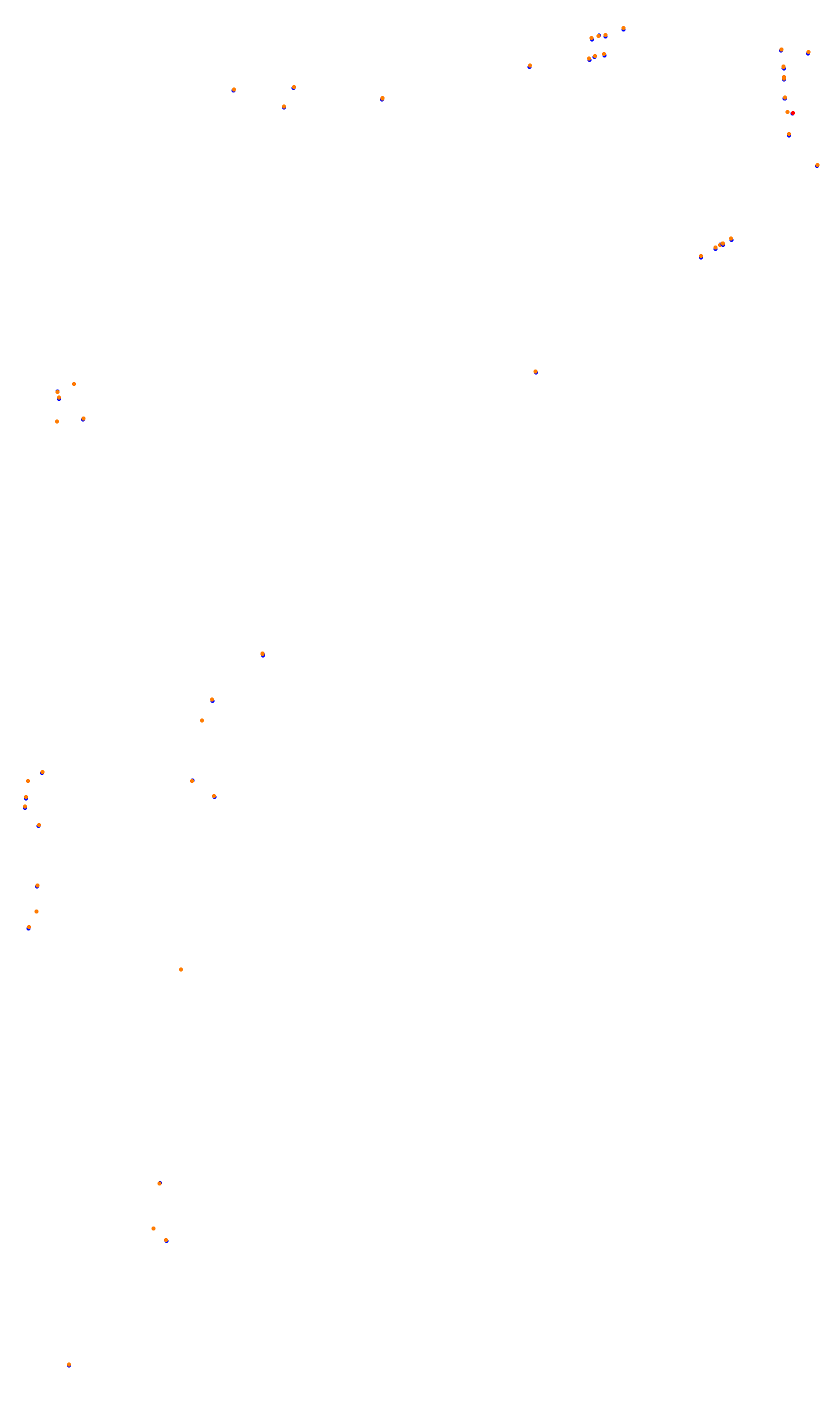 Monza collisions