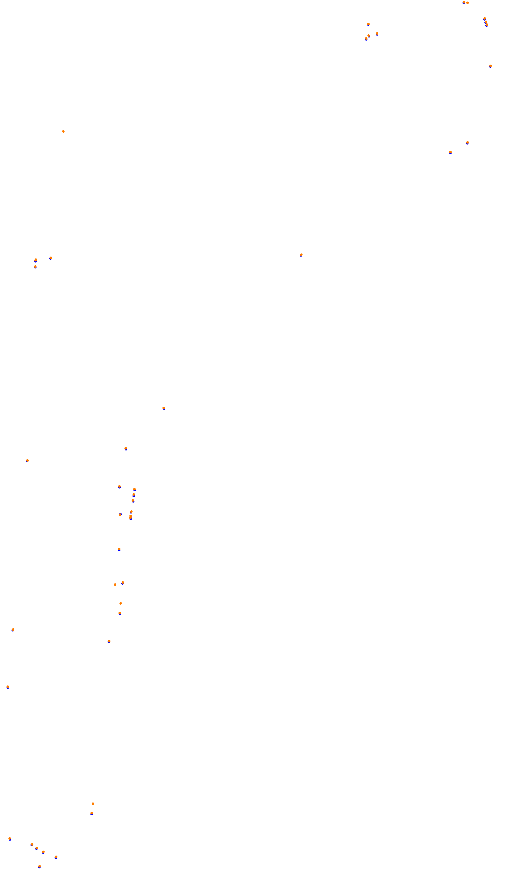 Monza collisions