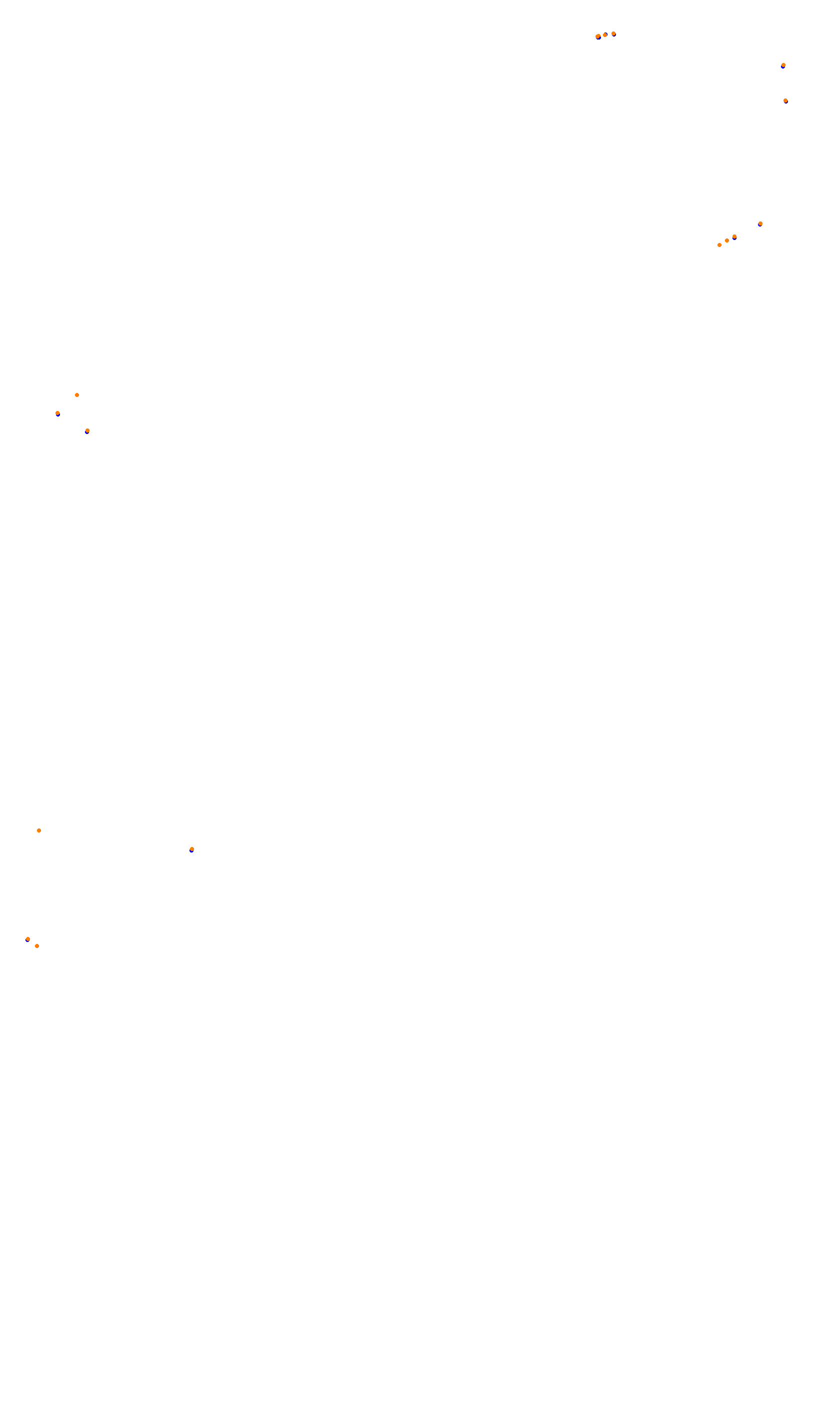 Monza collisions