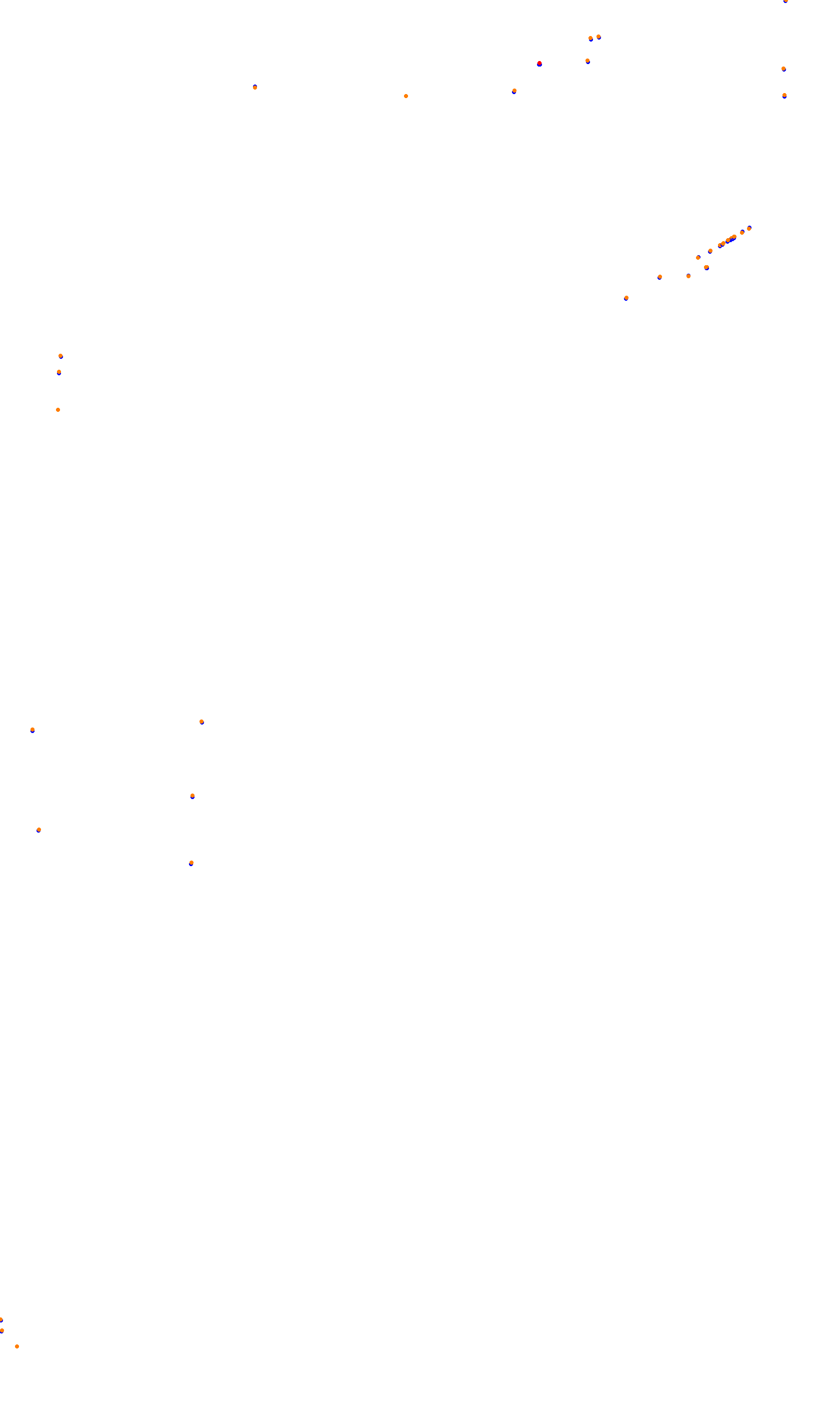 Monza collisions