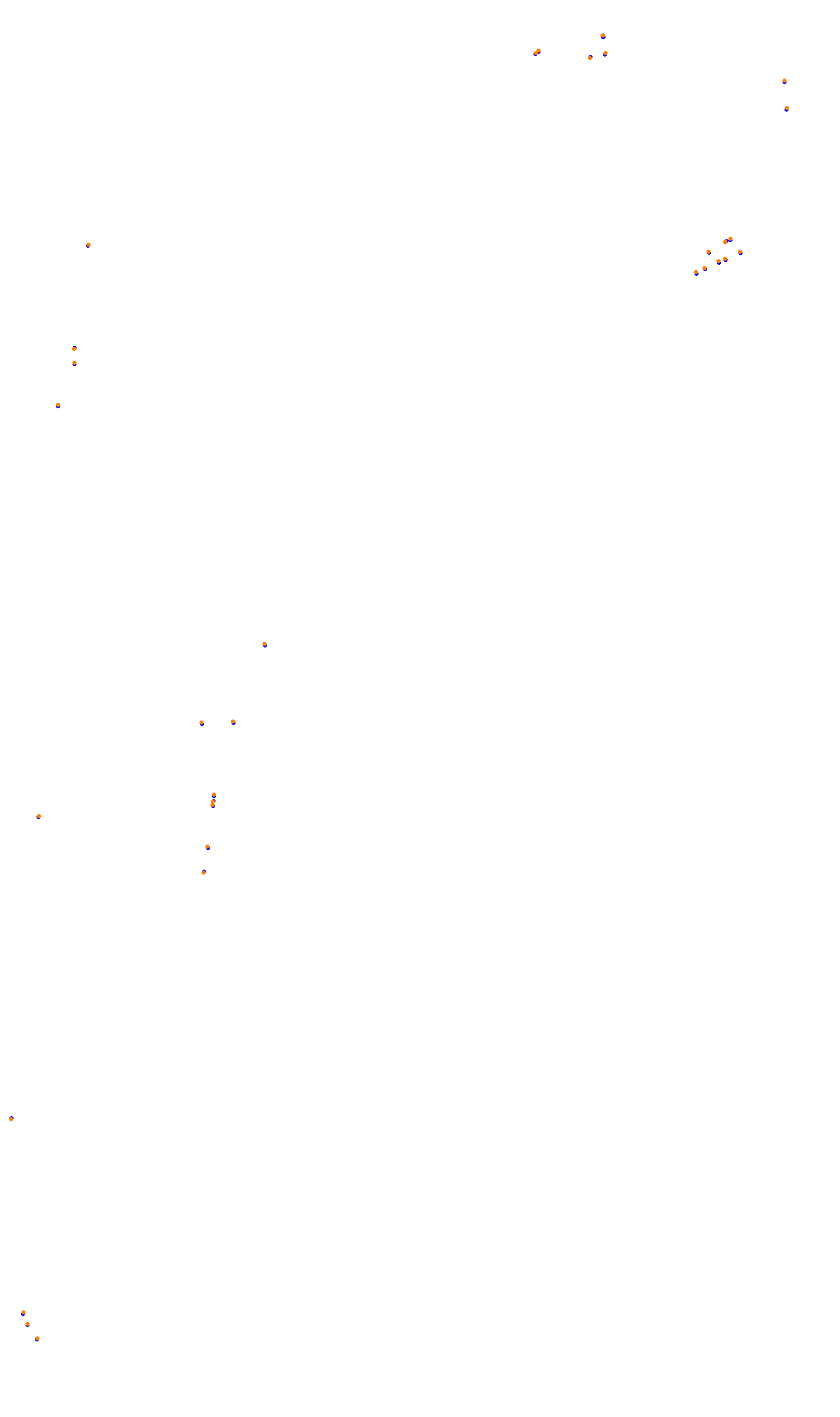 Monza collisions