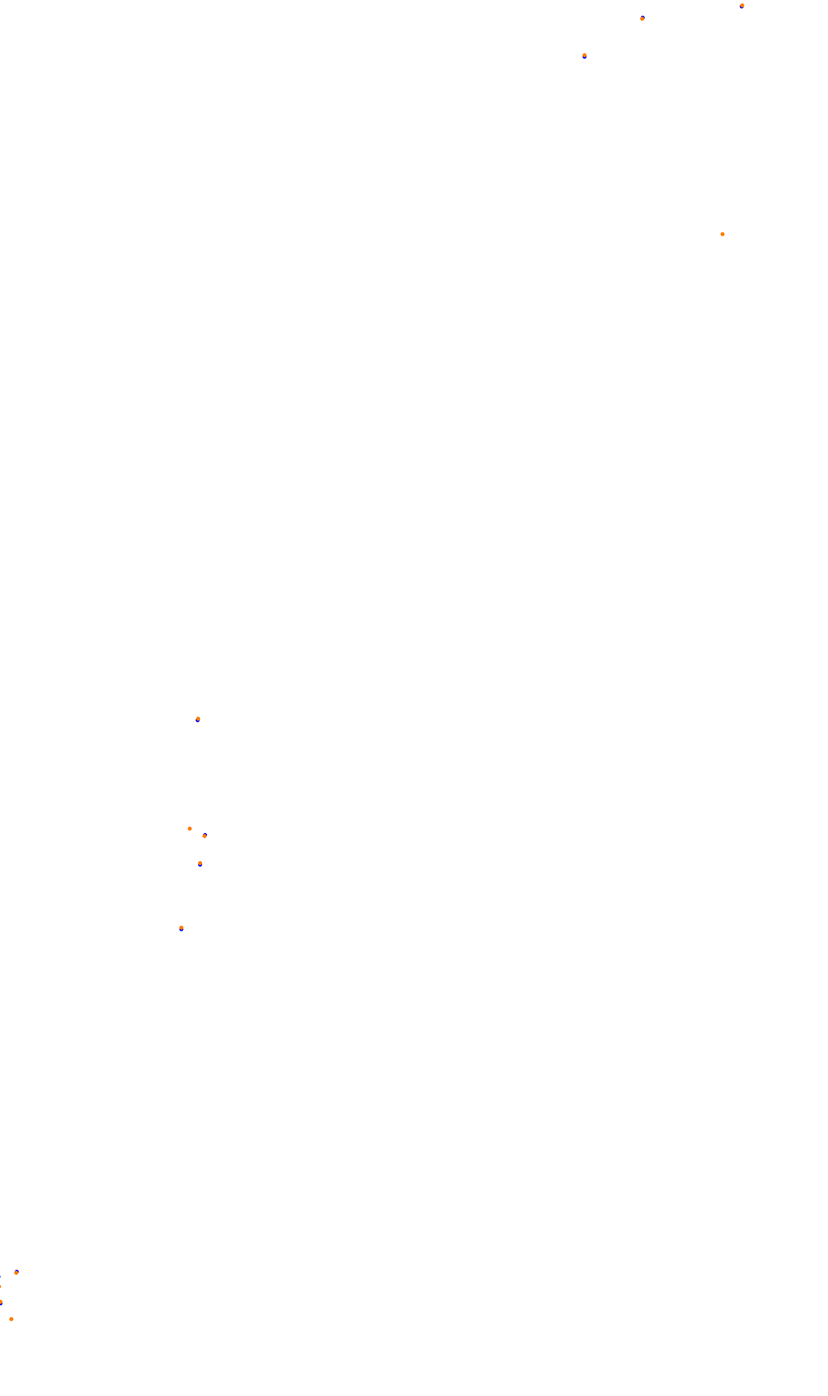 Monza collisions