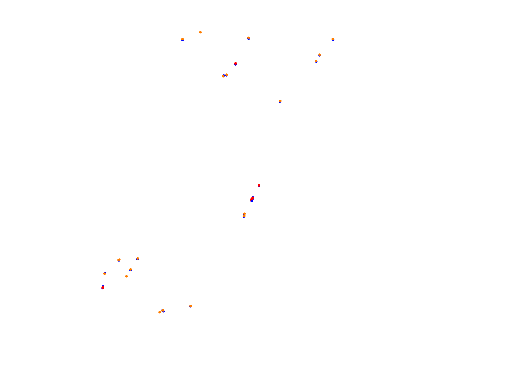 Misano World Circuit collisions