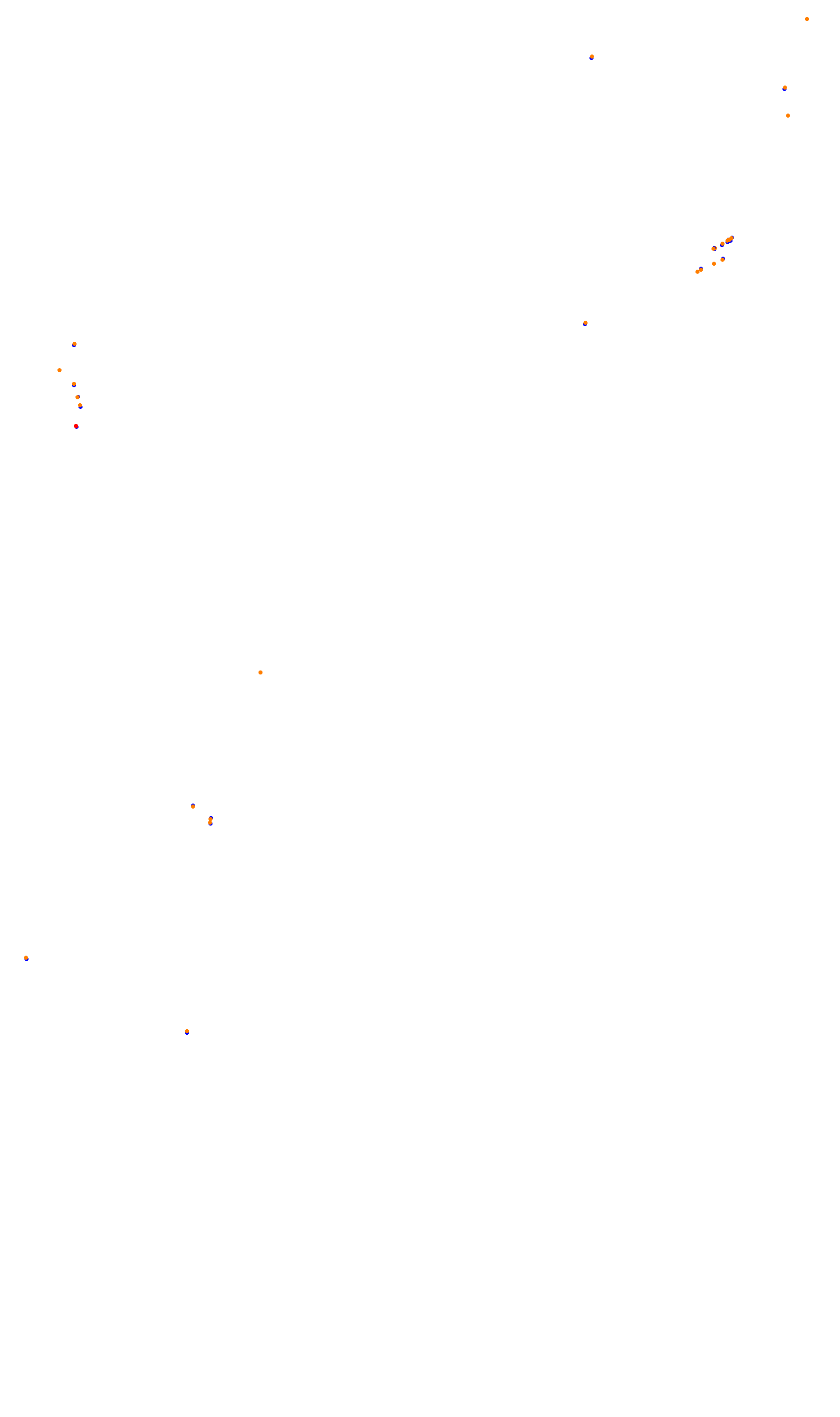 Monza collisions