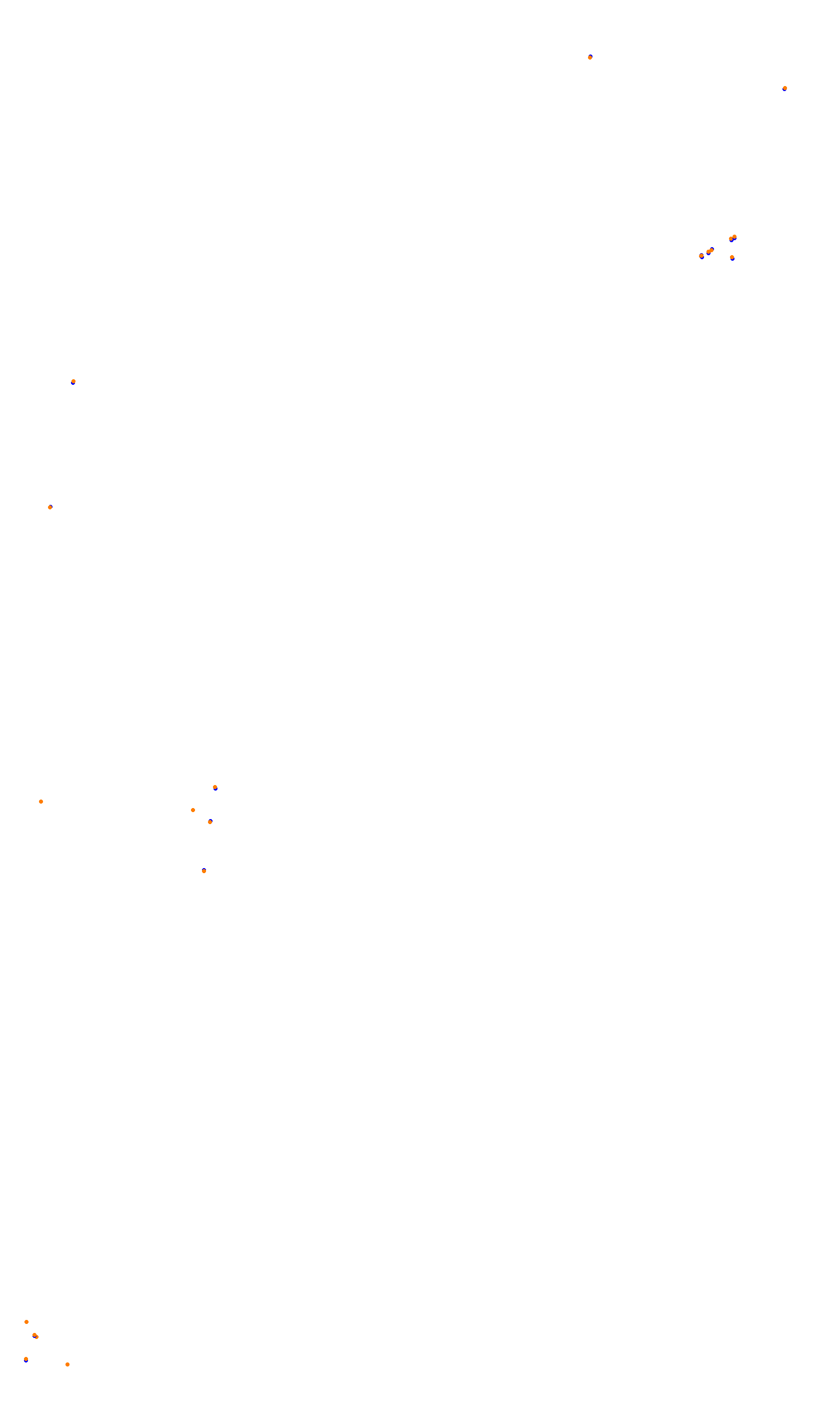 Monza collisions