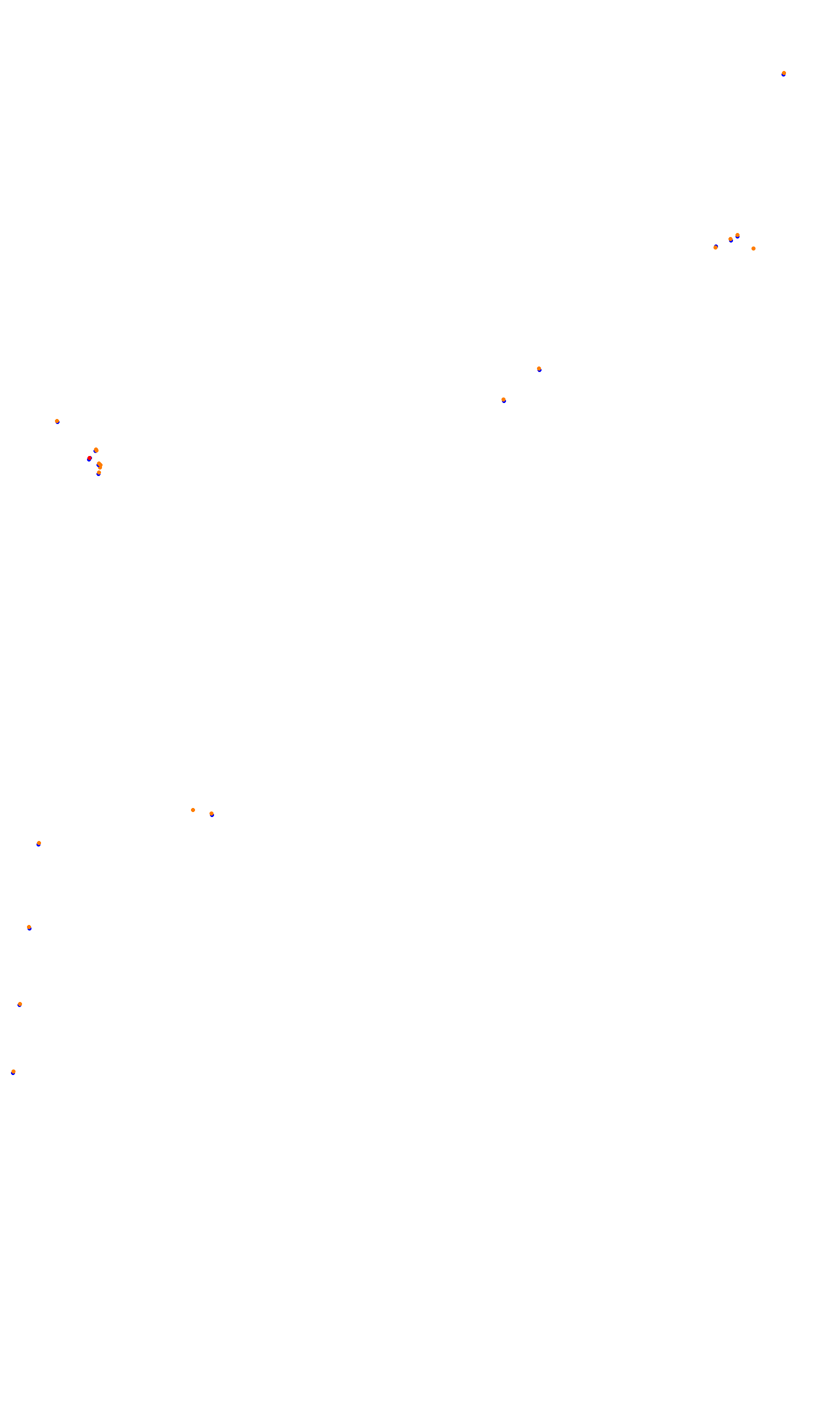 Monza collisions