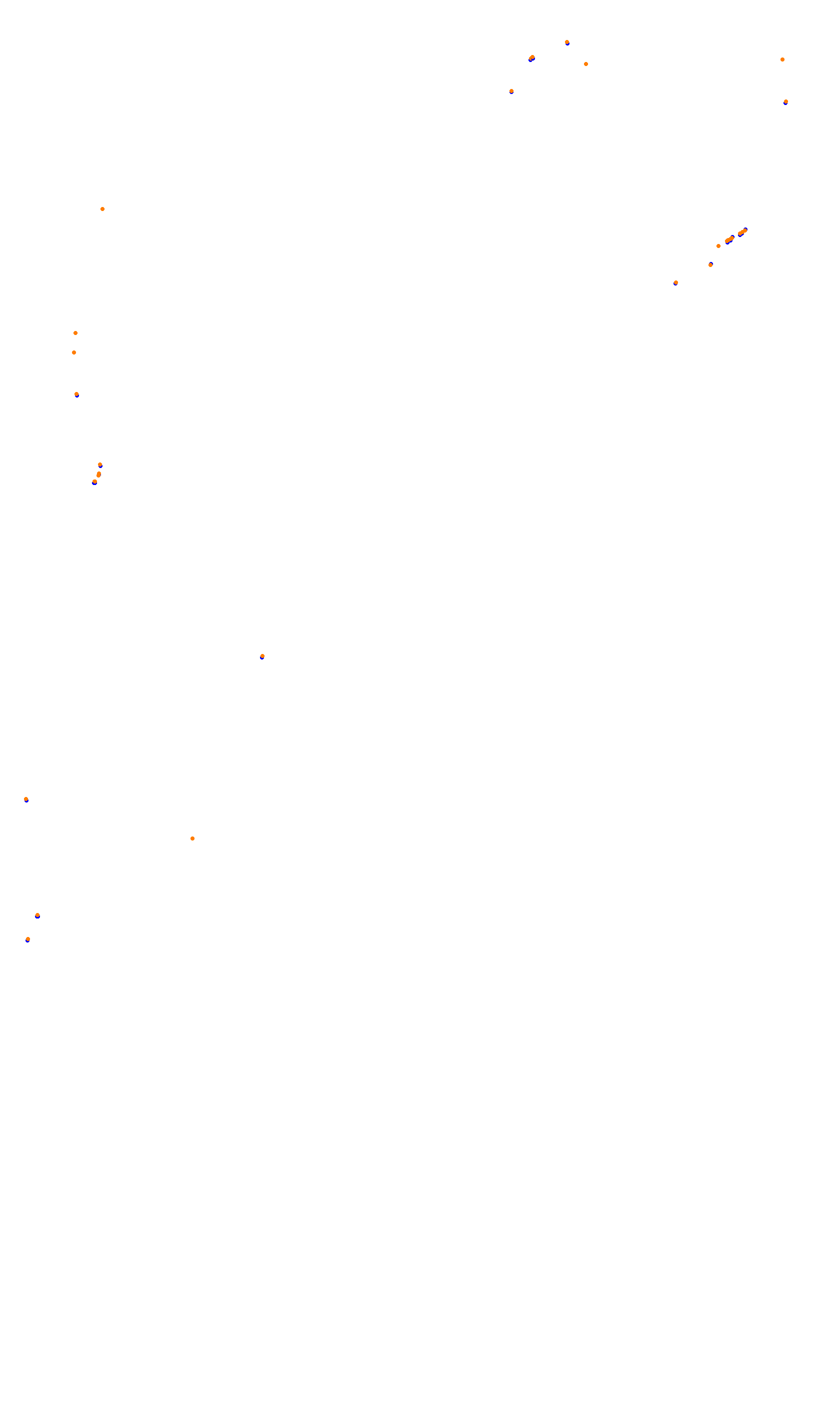 Monza collisions