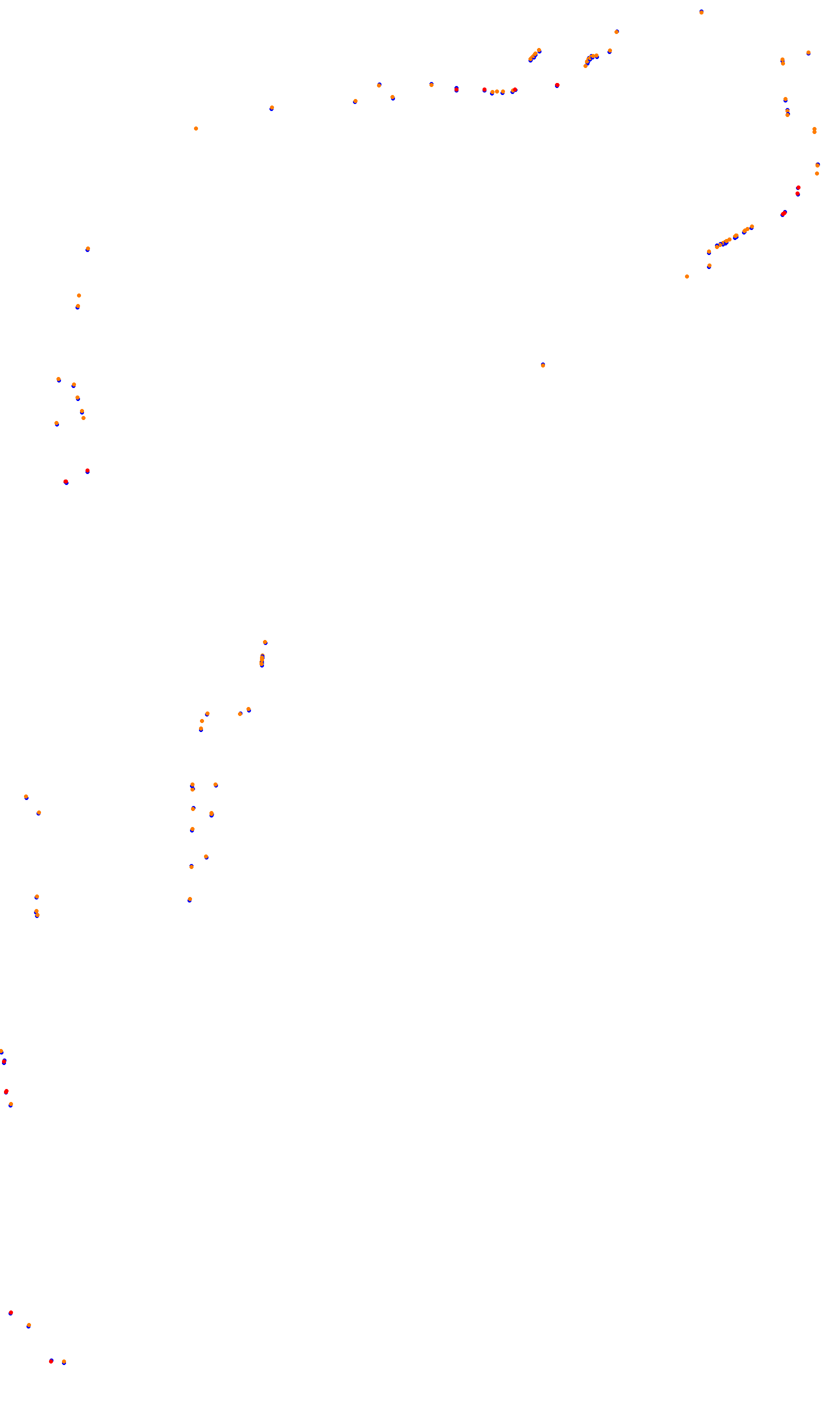 Monza collisions