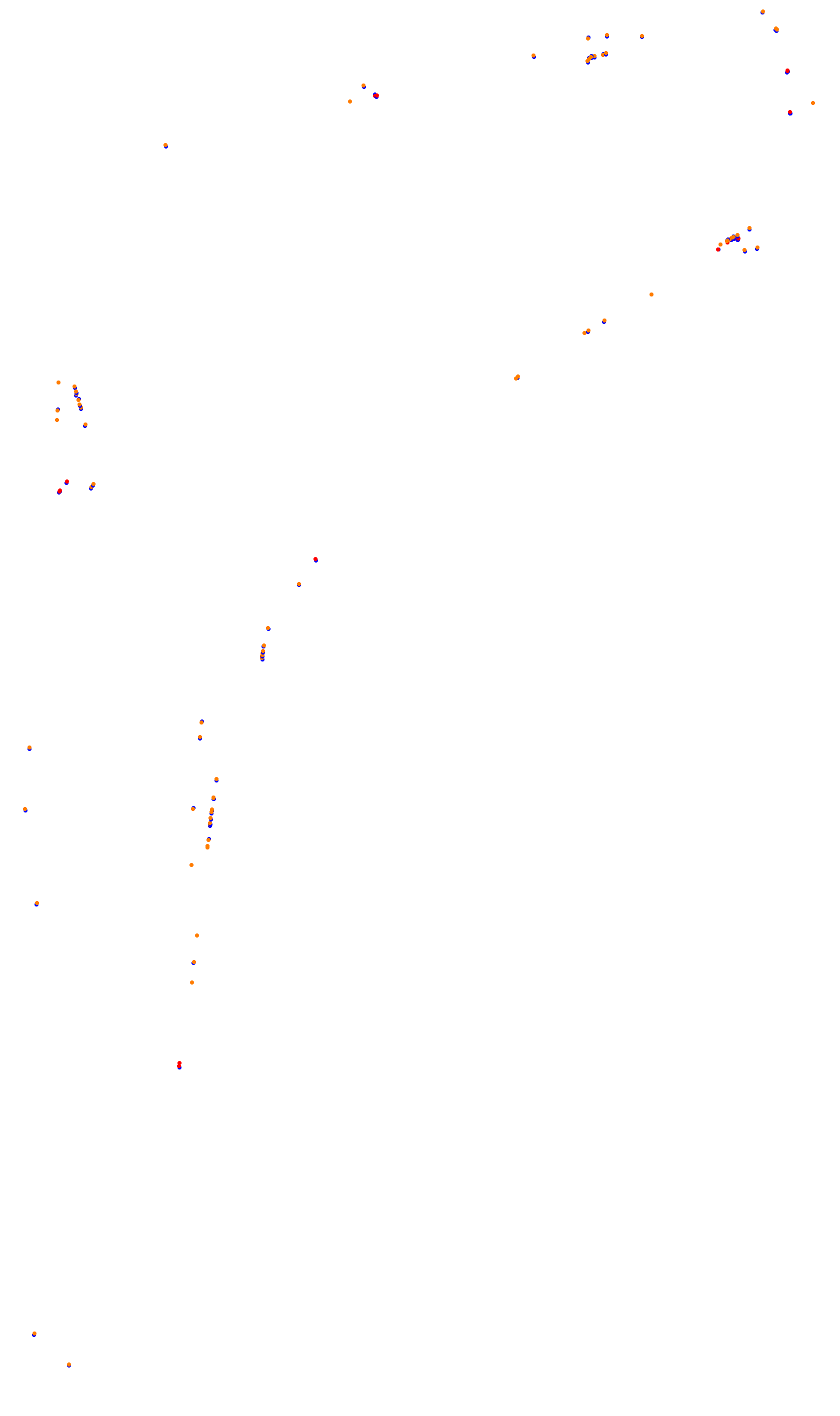 Monza collisions