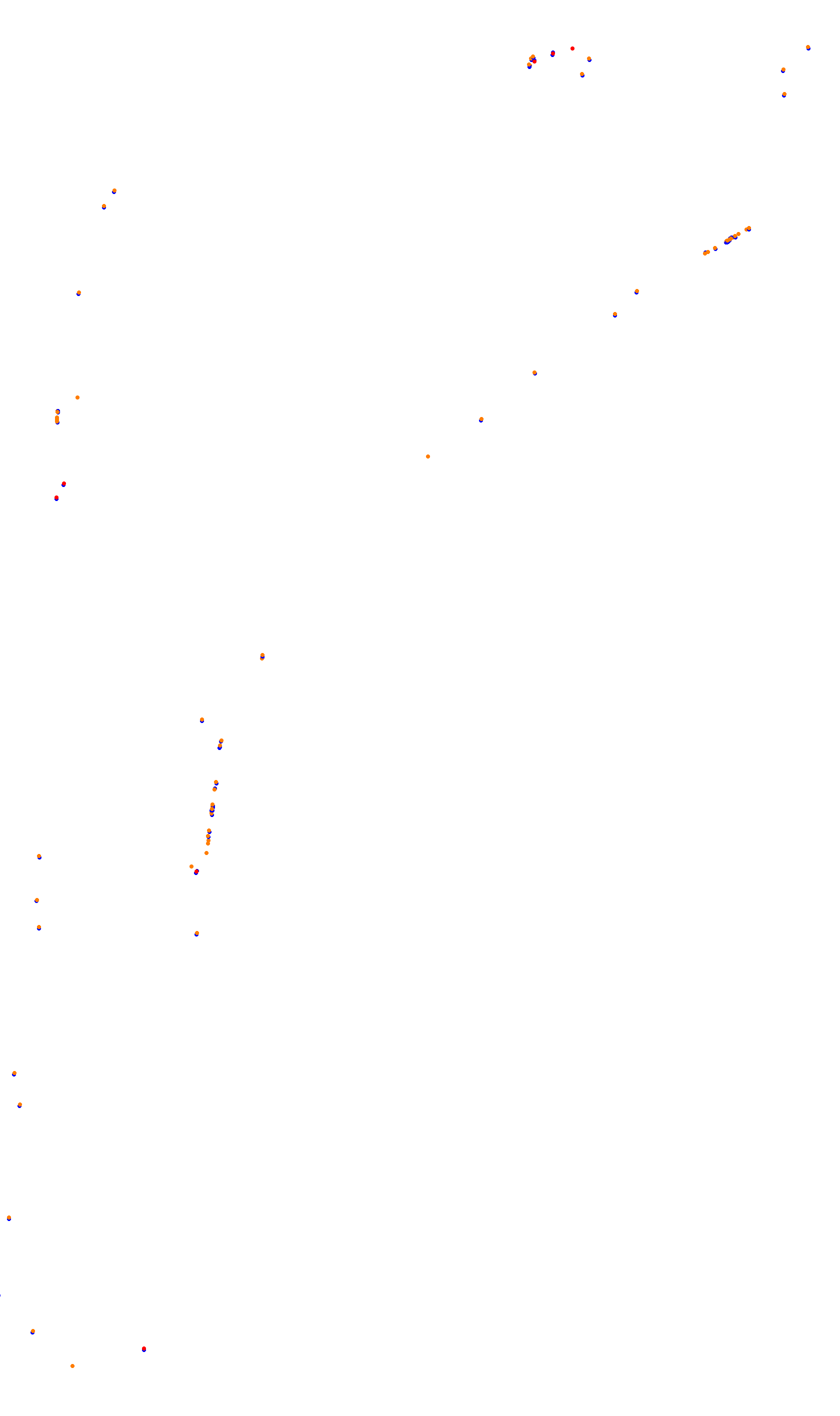 Monza collisions