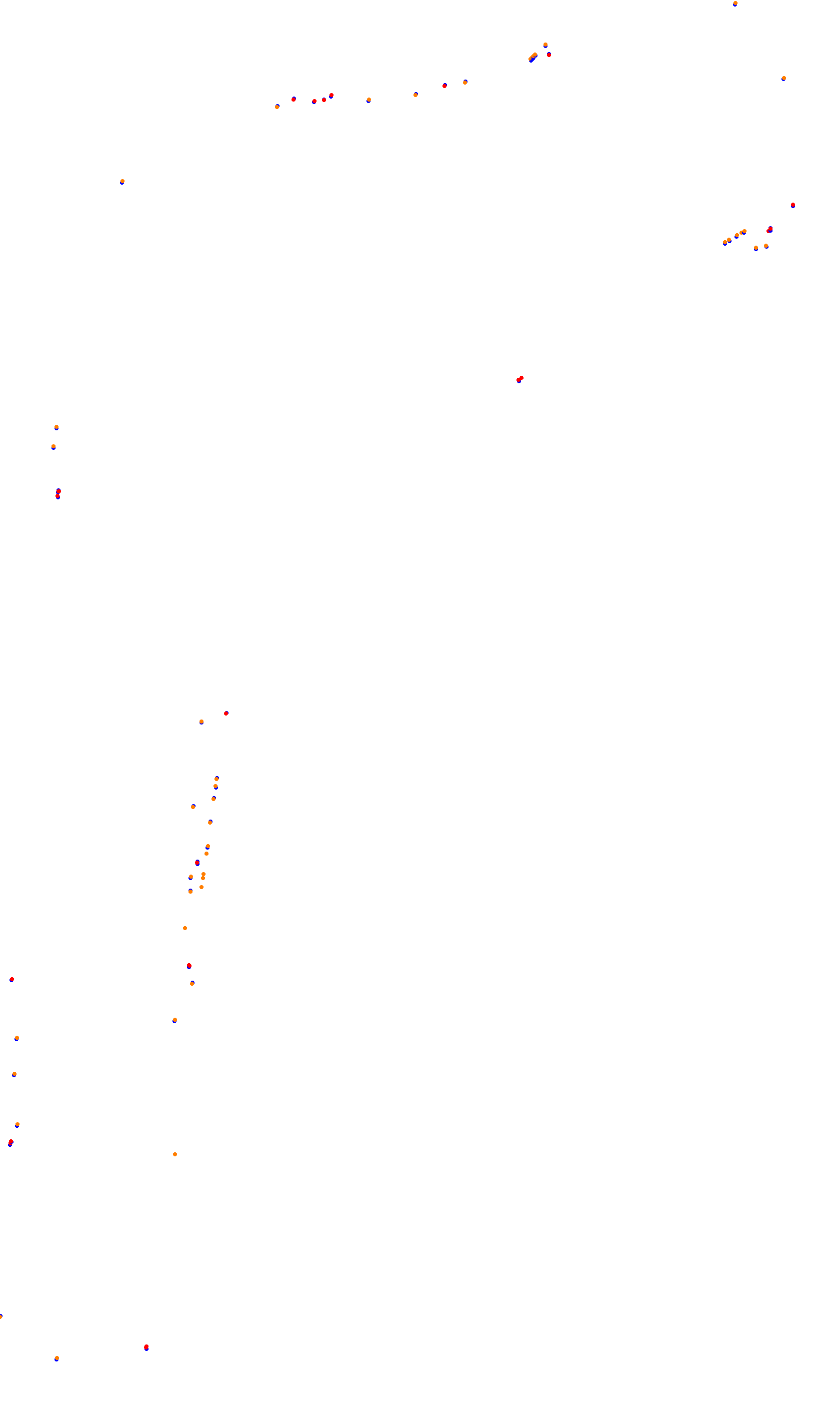 Monza collisions