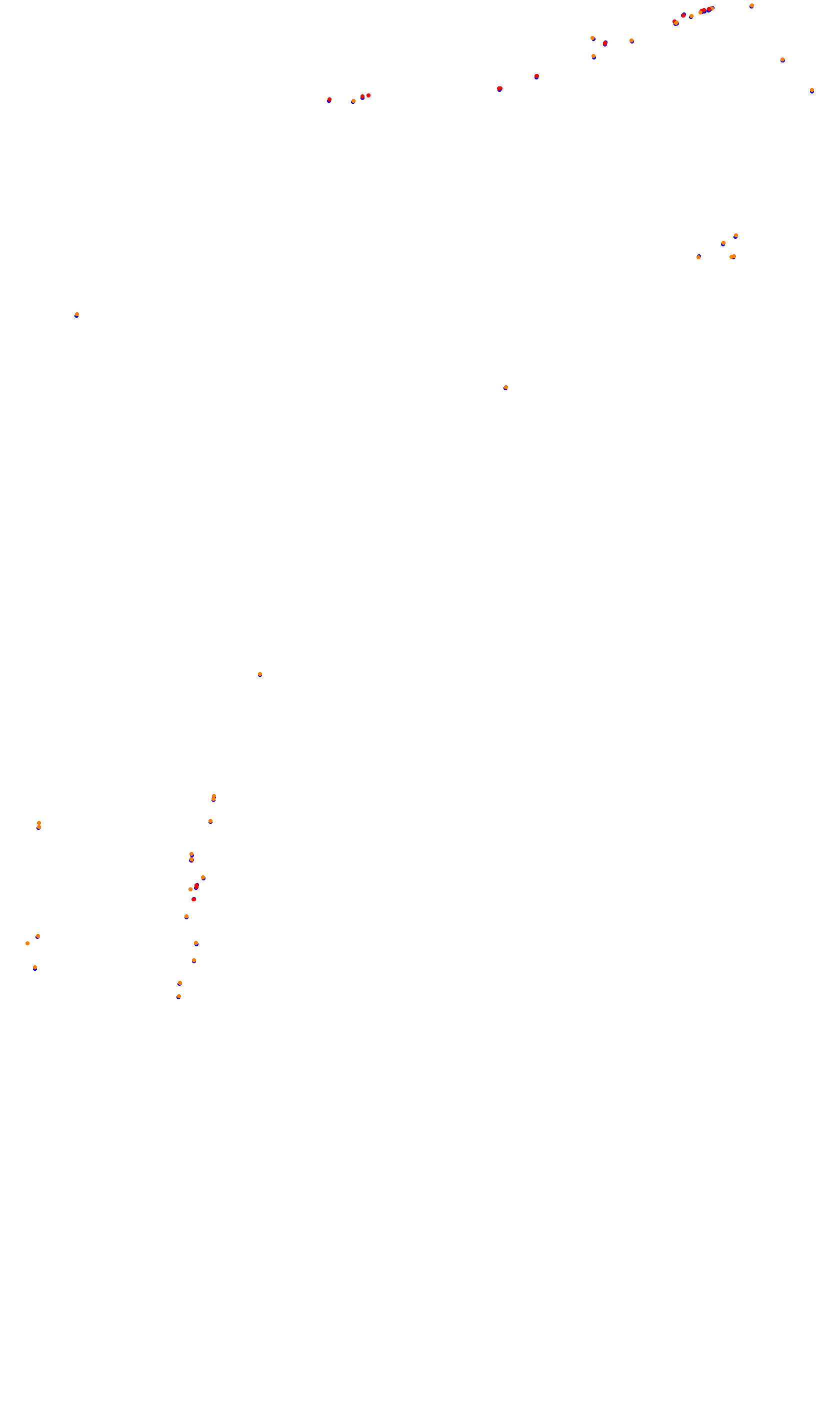 Monza collisions