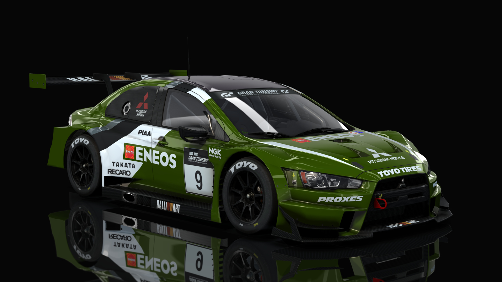 Hill-Climb Mitsubishi Lancer EVO FE, skin 9