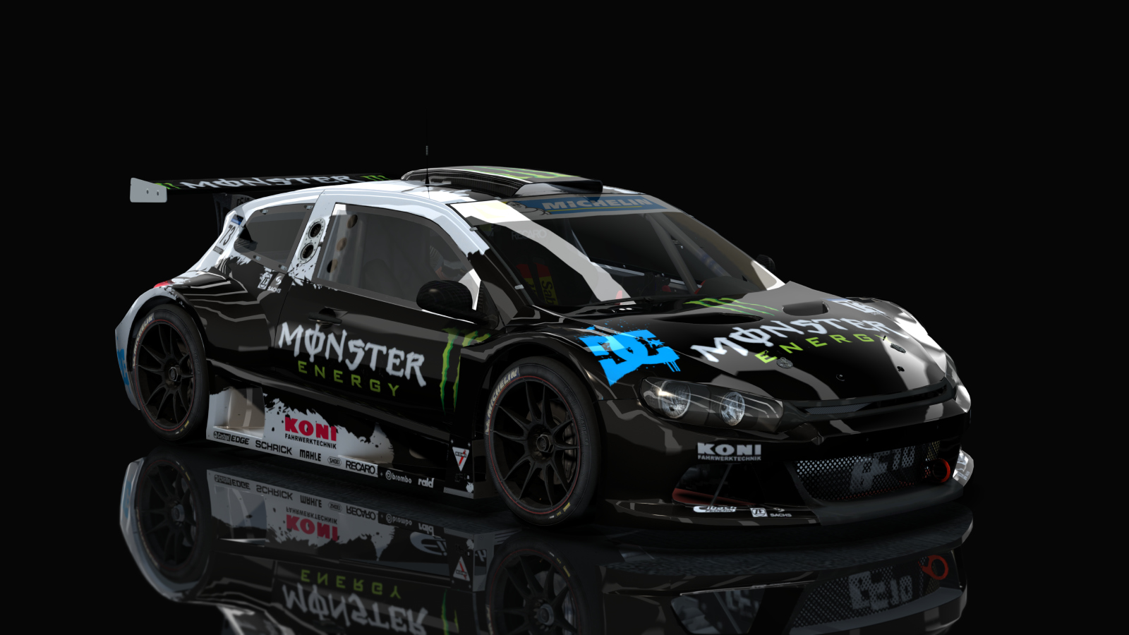 Hill-Climb VW Scirocco GC10 V8, skin 2