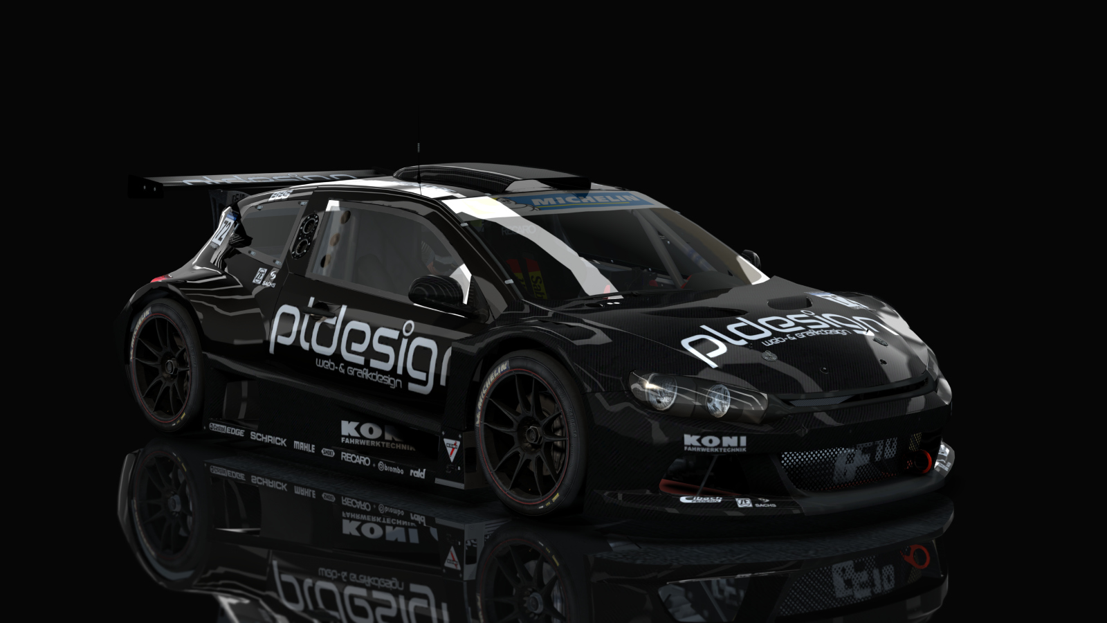 Hill-Climb VW Scirocco GC10 V8, skin 5