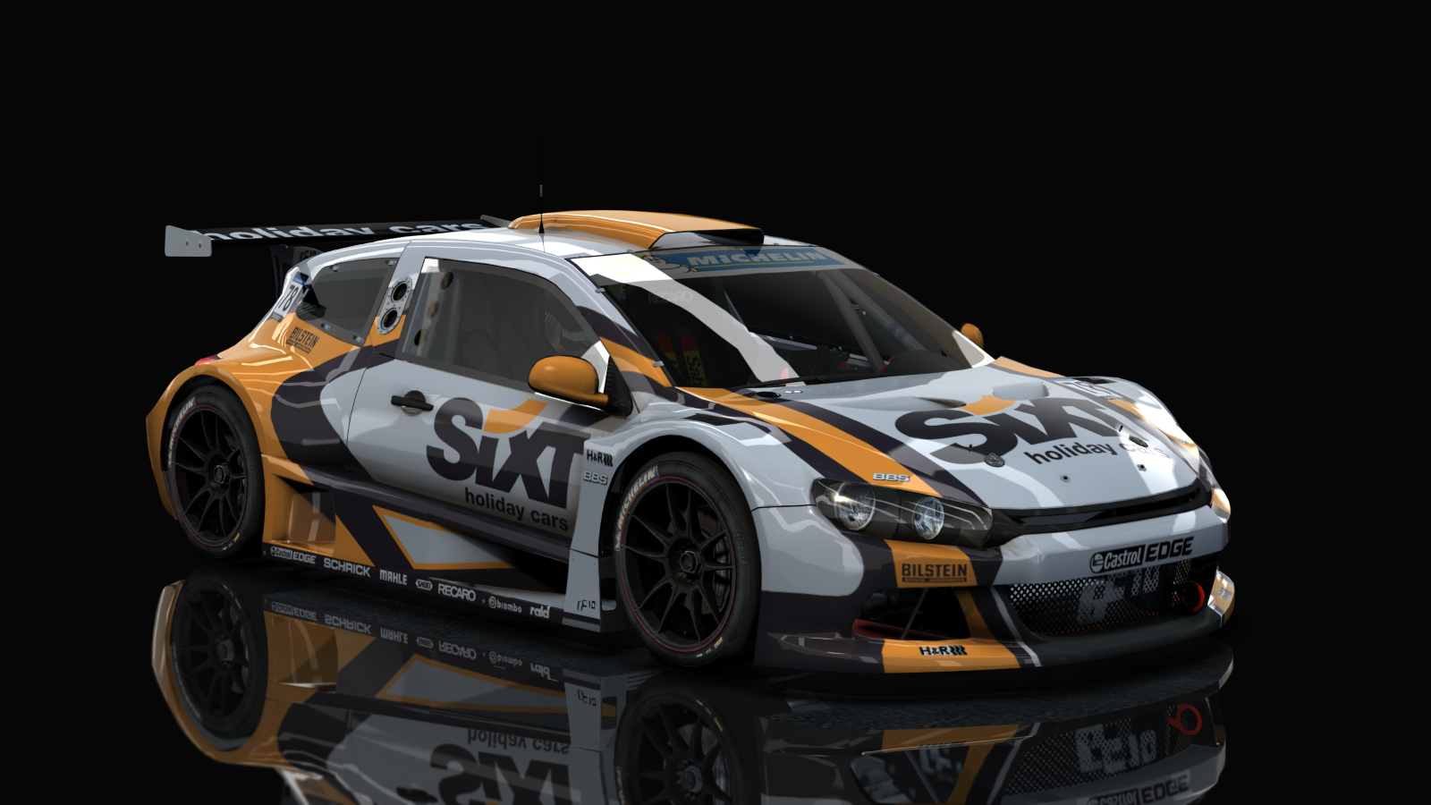 Hill-Climb VW Scirocco GC10 V8, skin 9