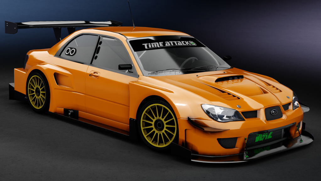 ACMC Subaru Impreza Time Attack, skin generated