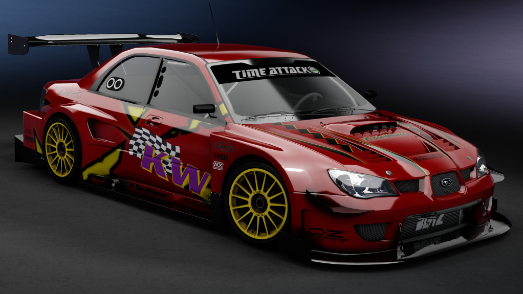 ACMC Subaru Impreza Time Attack, skin kw