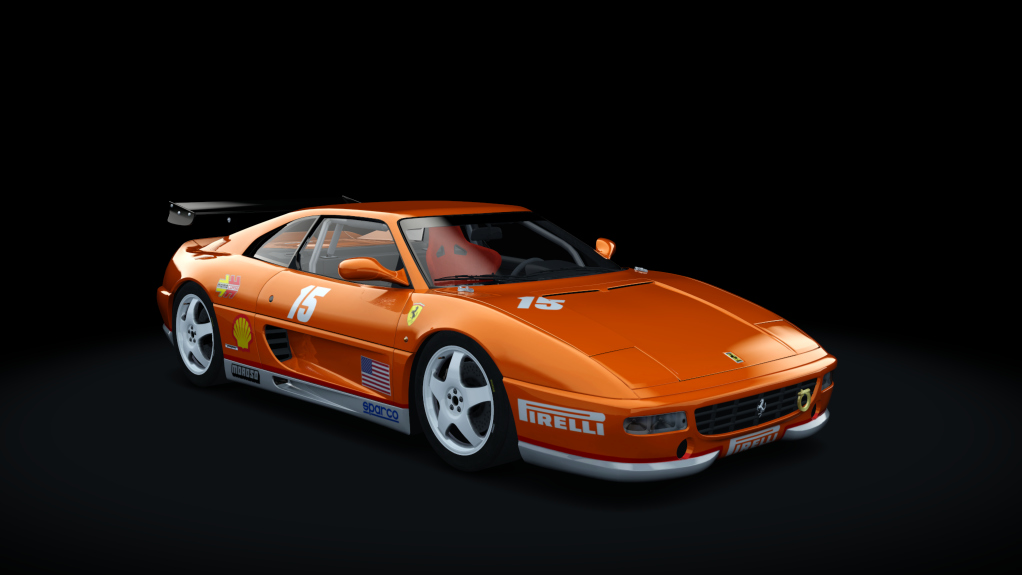 Ferrari 355 Challenge, skin 15_Orange