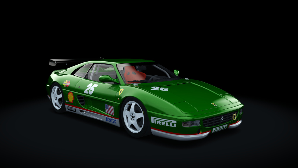 Ferrari 355 Challenge, skin 25_dark_green