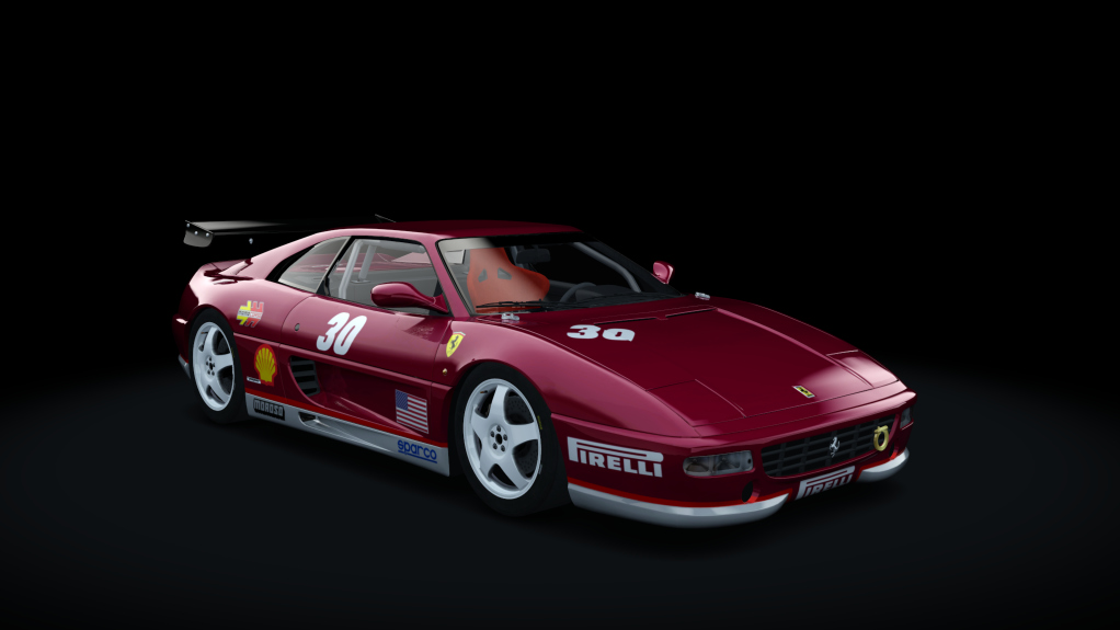 Ferrari 355 Challenge, skin 30_bordeaux