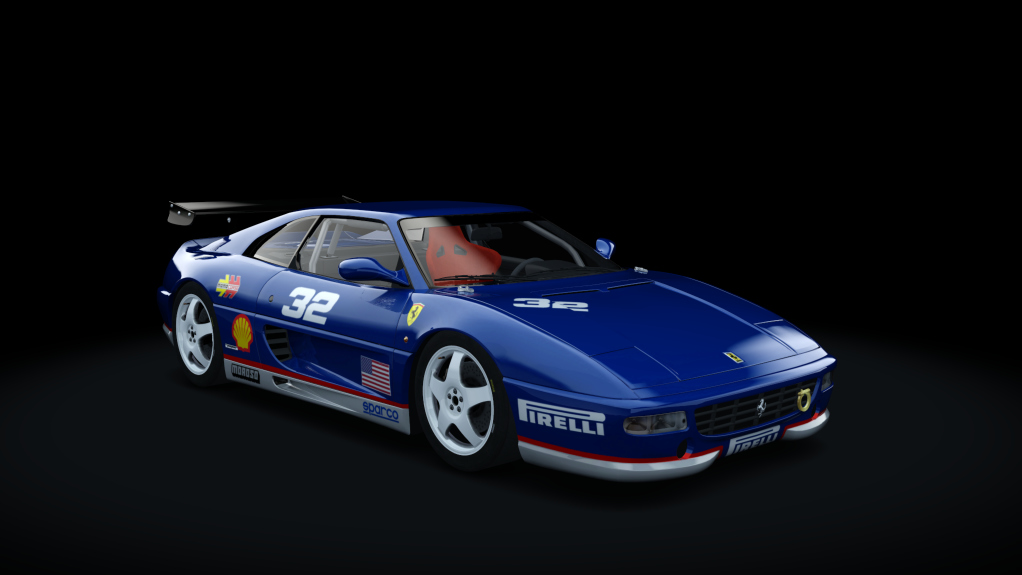 Ferrari 355 Challenge, skin 32_blue