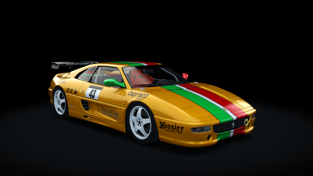 Ferrari 355 Challenge, skin 43_Orange