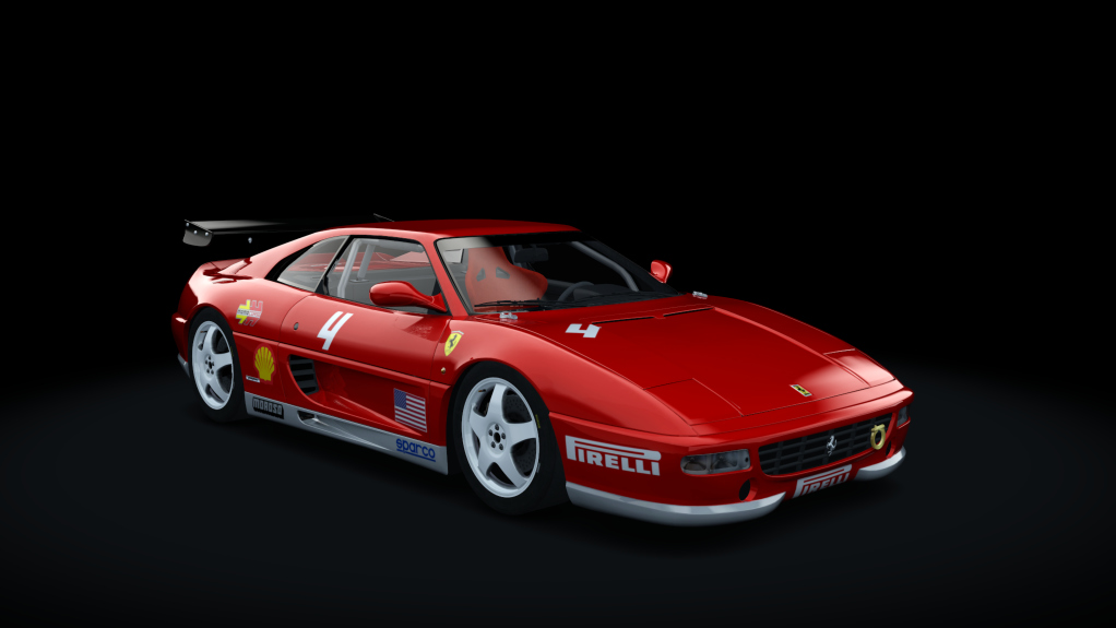 Ferrari 355 Challenge, skin 4_red