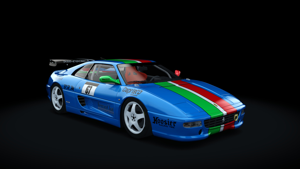 Ferrari 355 Challenge, skin 67_blue