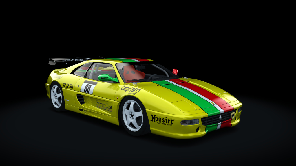 Ferrari 355 Challenge, skin 80_yellow