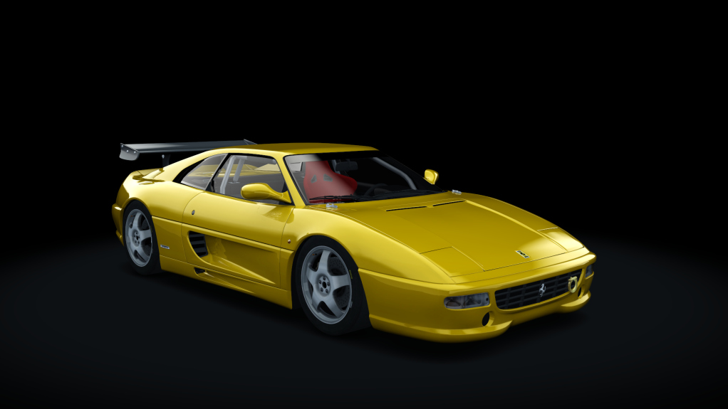 Ferrari 355 Challenge, skin giallo