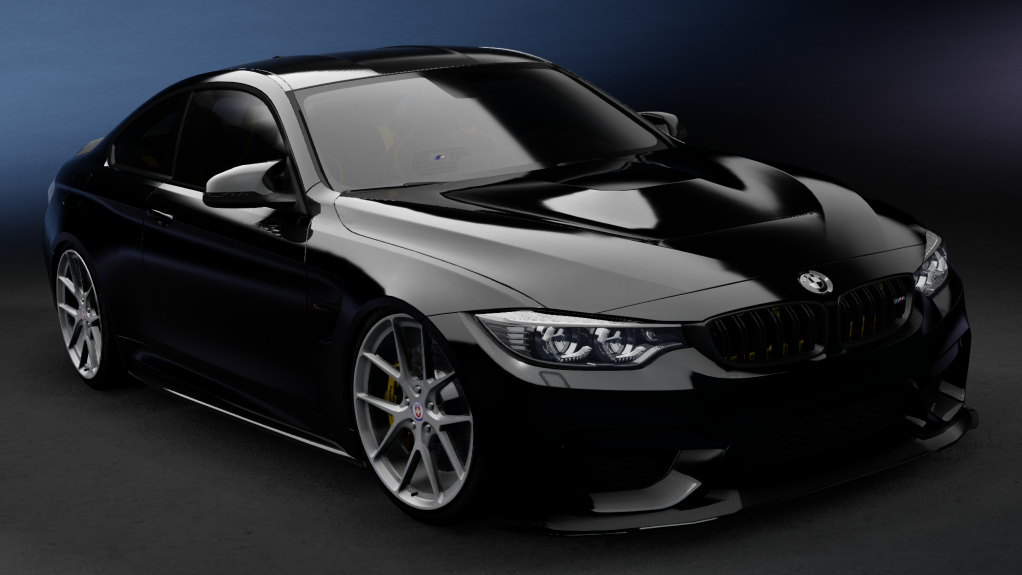 BMW M4 CS HNR Edition, skin Black