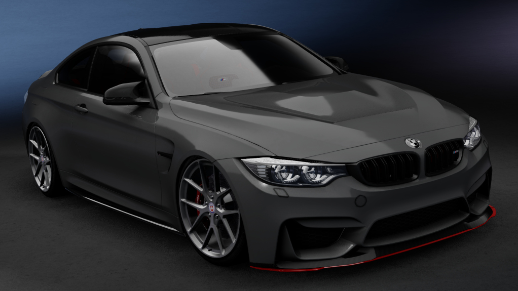 BMW M4 CS HNR Edition, skin Grey Mat