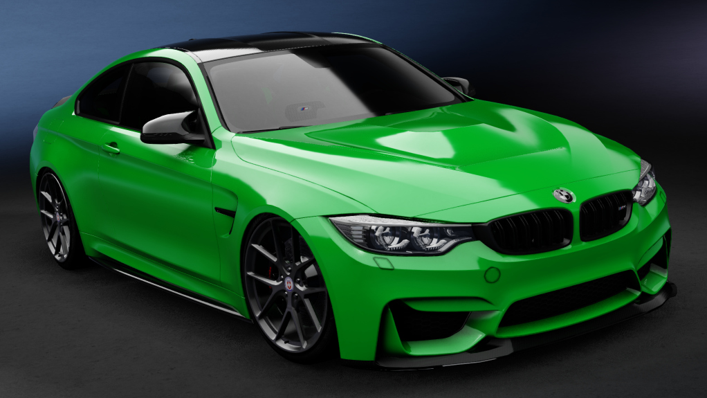 BMW M4 CS HNR Edition, skin Java Green