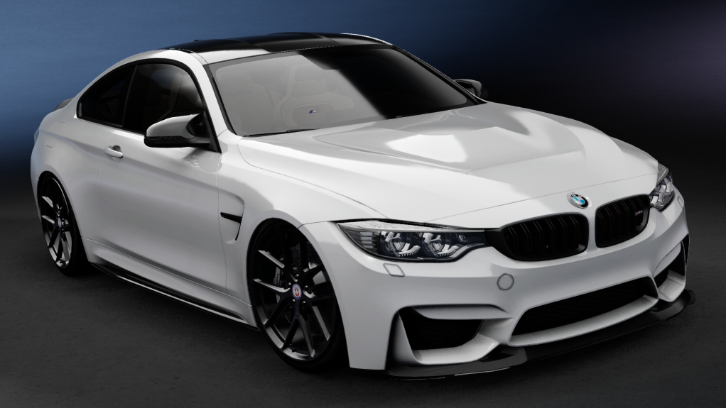 BMW M4 CS HNR Edition, skin White