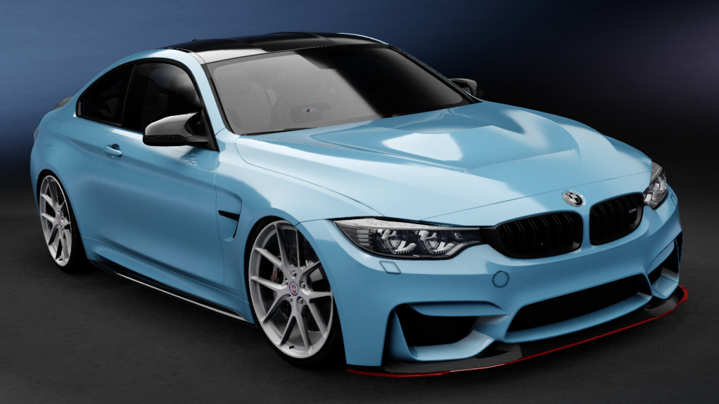 BMW M4 CS HNR Edition, skin Yas Marina Blue