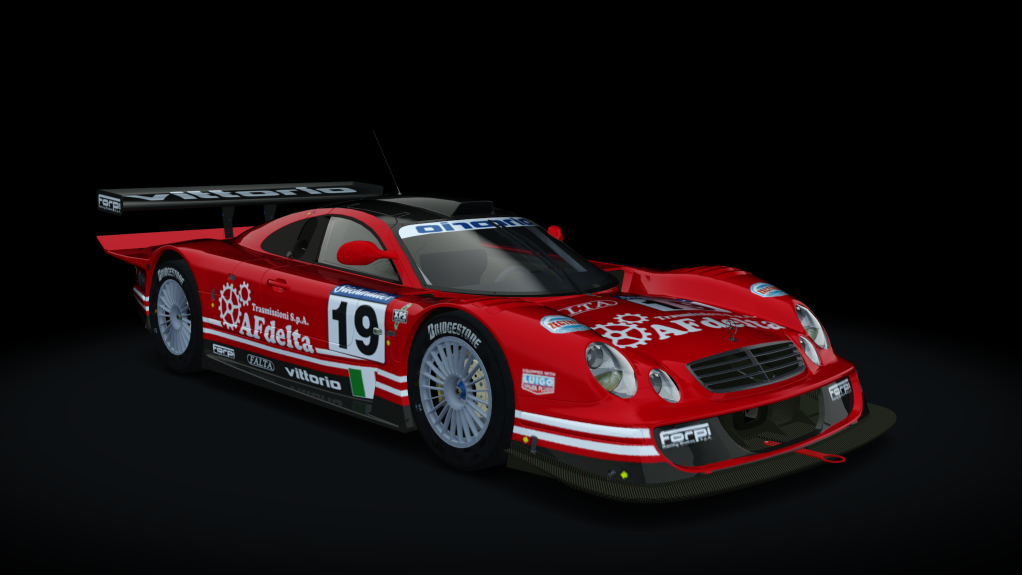 Mercedes CLK GTR GT1, skin 03