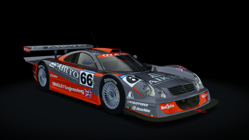 Mercedes CLK GTR GT1, skin 14