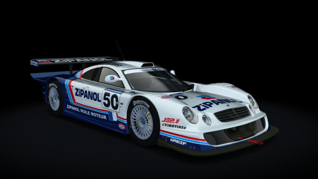 Mercedes CLK GTR GT1, skin 15