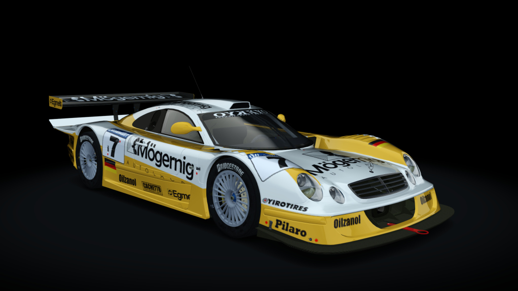 Mercedes CLK GTR GT1, skin 16