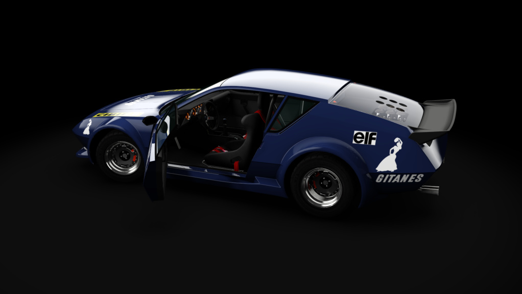 Alpine A310 V6 Groupe V 3.5L, skin Gitane