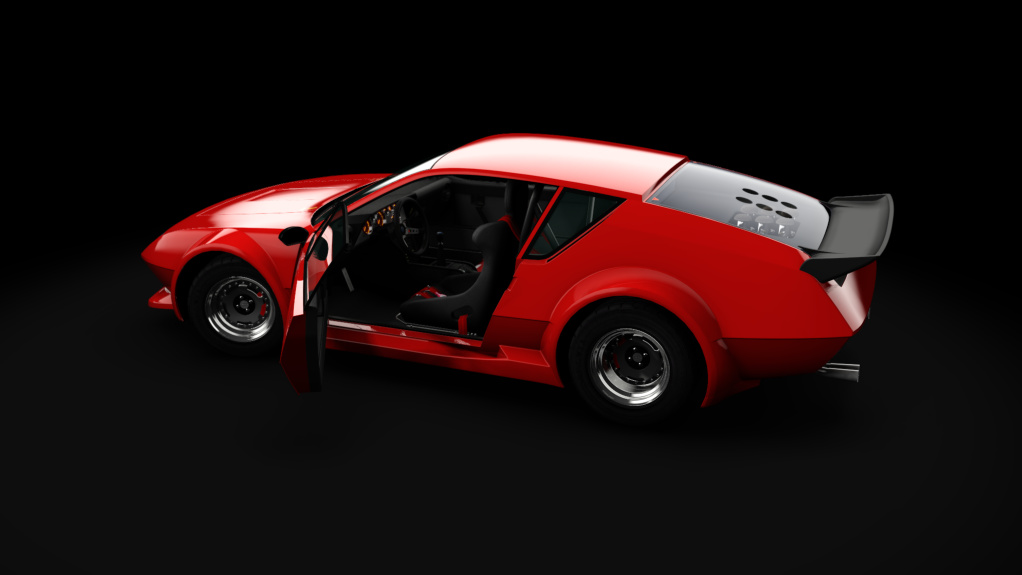 Alpine A310 V6 Groupe V 3.5L, skin Rouge Fusion