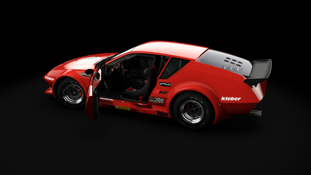 Alpine A310 V6 Groupe V 3.5L, skin Tour De France