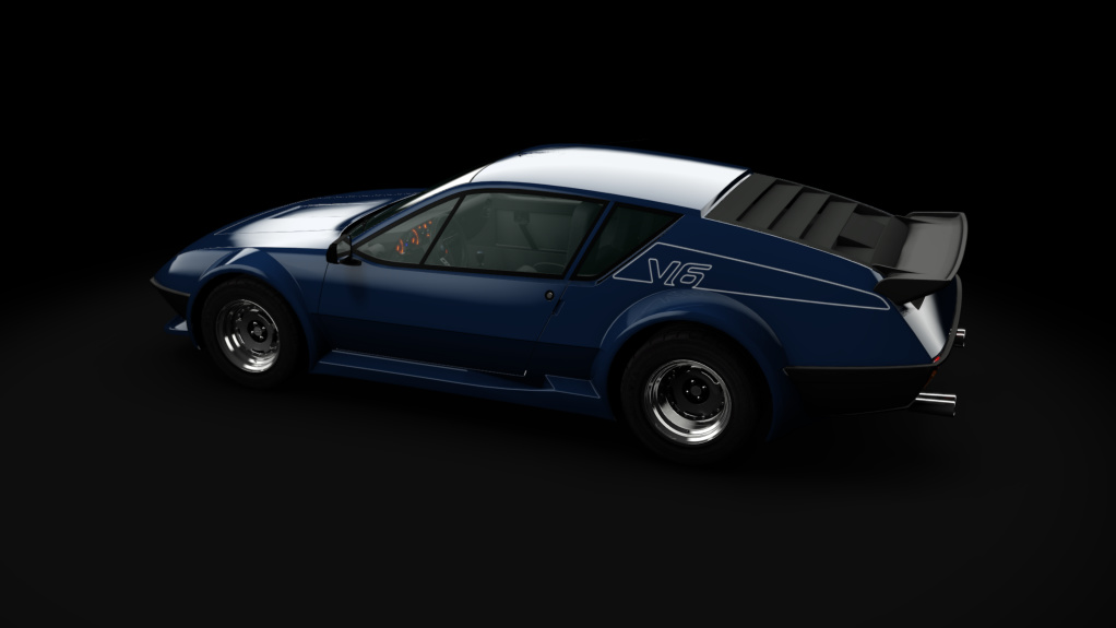 Alpine A310 V6 GT Boulogne, skin Dark Blue