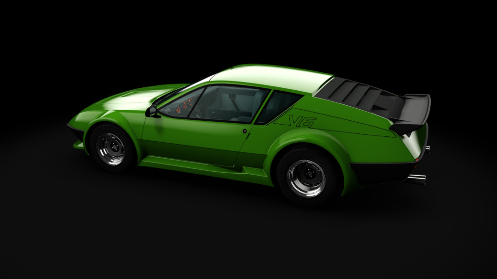 Alpine A310 V6 GT Boulogne, skin Green 70'