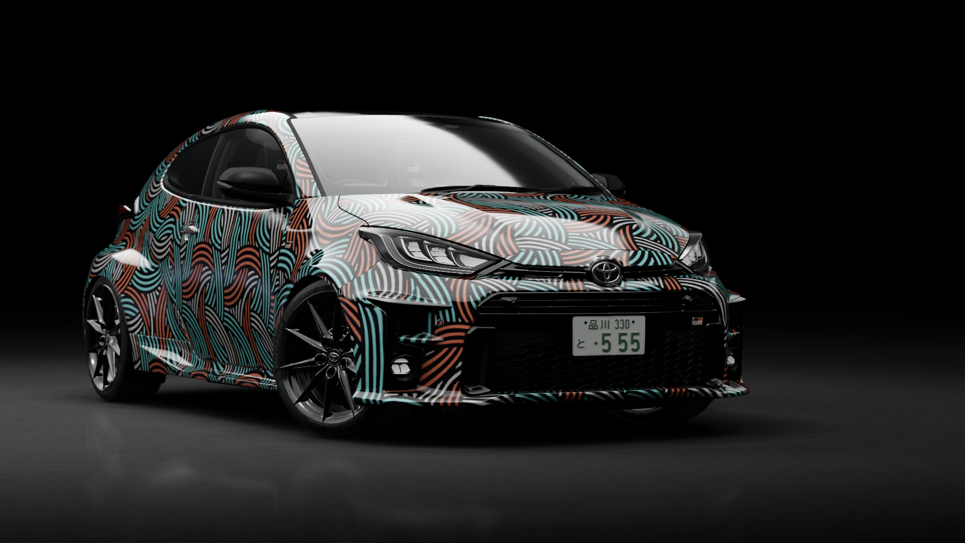 Toyota GR Yaris 1st Edition RZ High Performance '20, skin GR camouflage 2