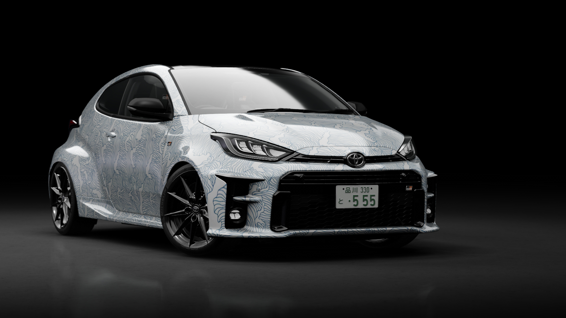 Toyota GR Yaris 1st Edition RZ High Performance '20, skin GR camouflage 3