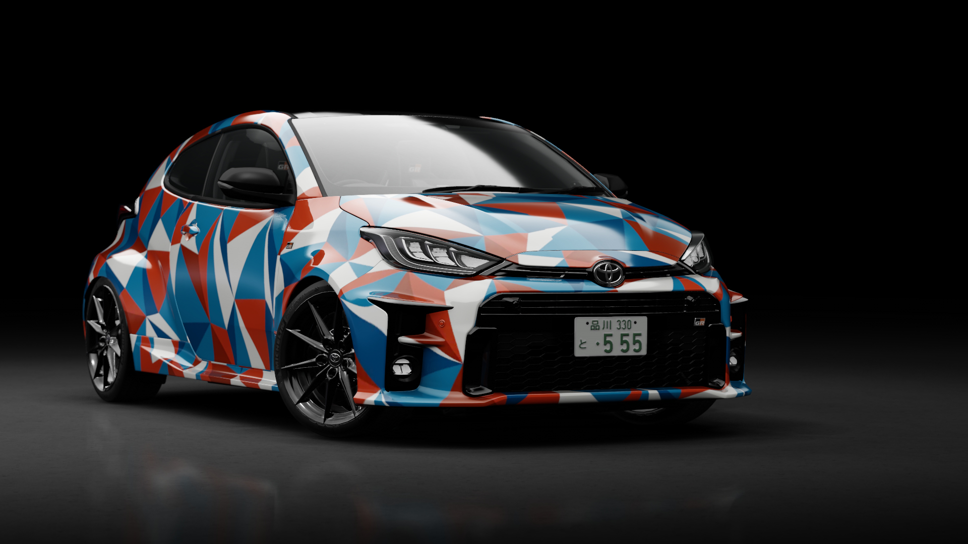 Toyota GR Yaris 1st Edition RZ High Performance '20, skin GR camouflage 5