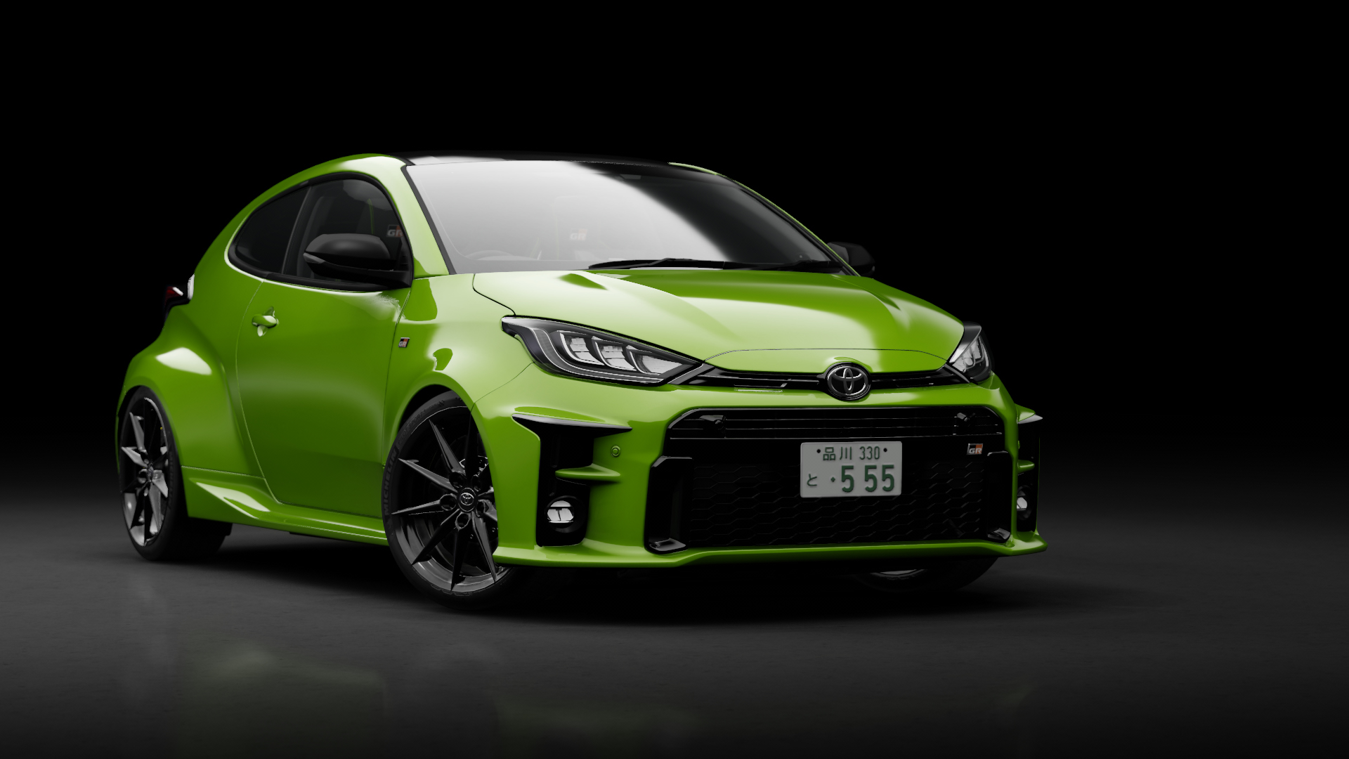 Toyota GR Yaris 1st Edition RZ High Performance '20, skin Lime Green